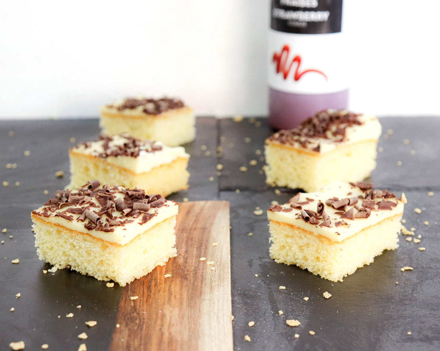 Pre-sliced vanilla advantageous