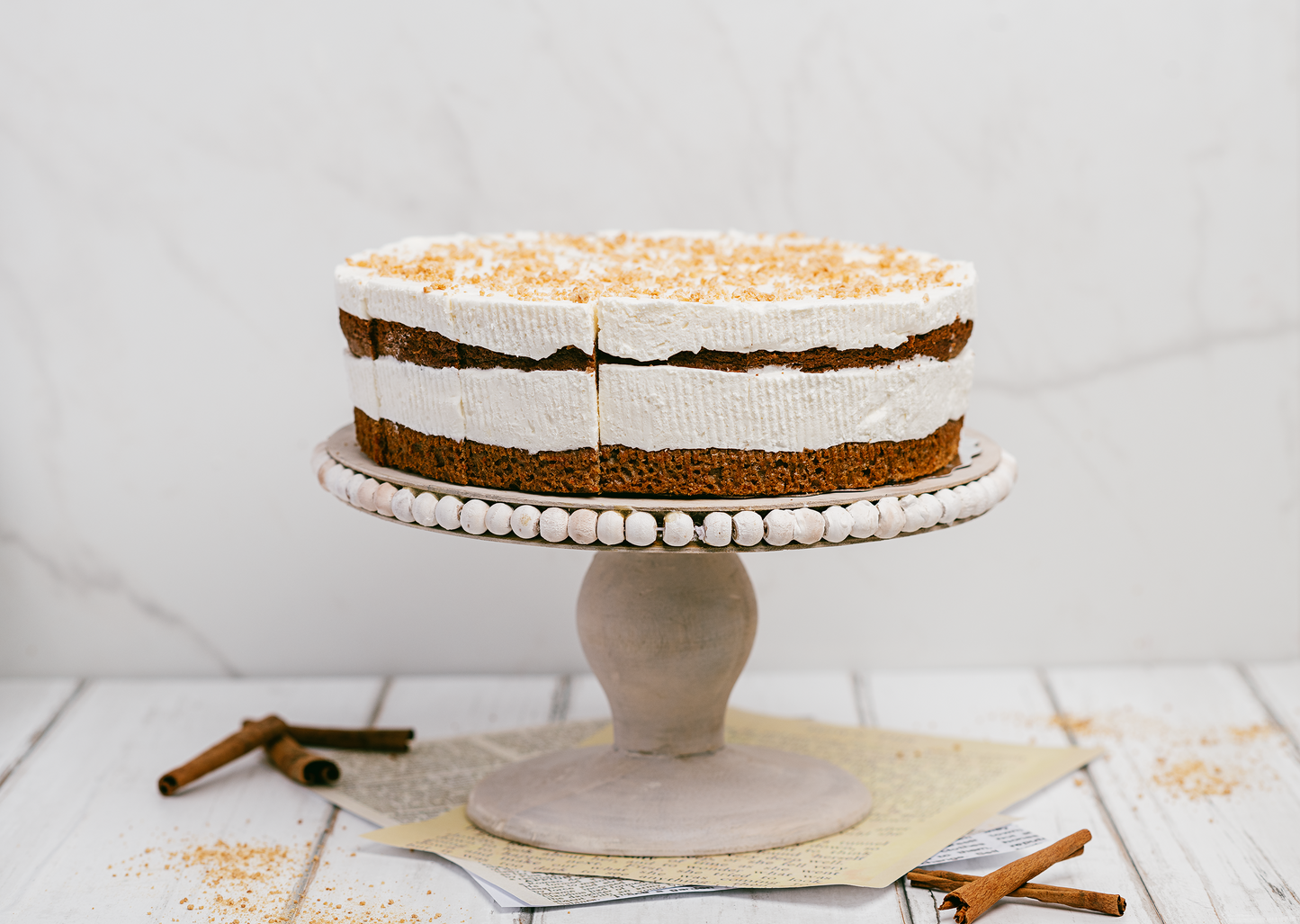 Gâteau rond moelleux aux carottes