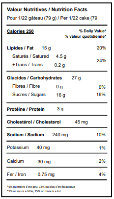 Avantageux à la vanille