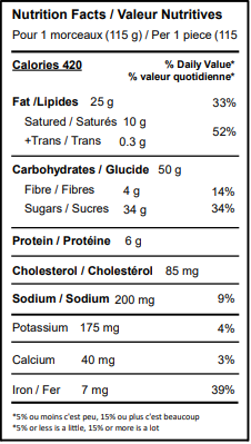 Gâteau rond mousse au chocolat