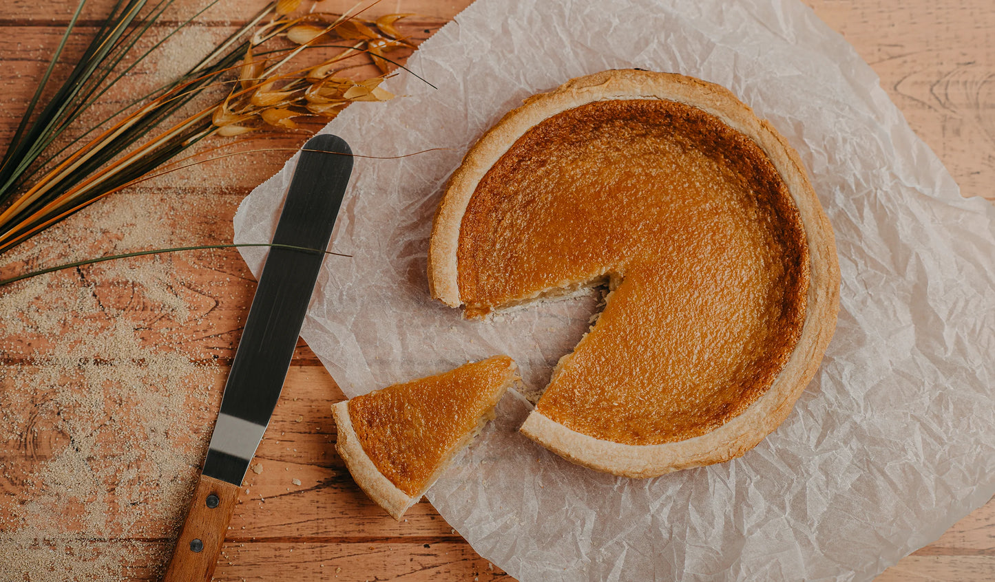 Tarte au sucre traditionnelle