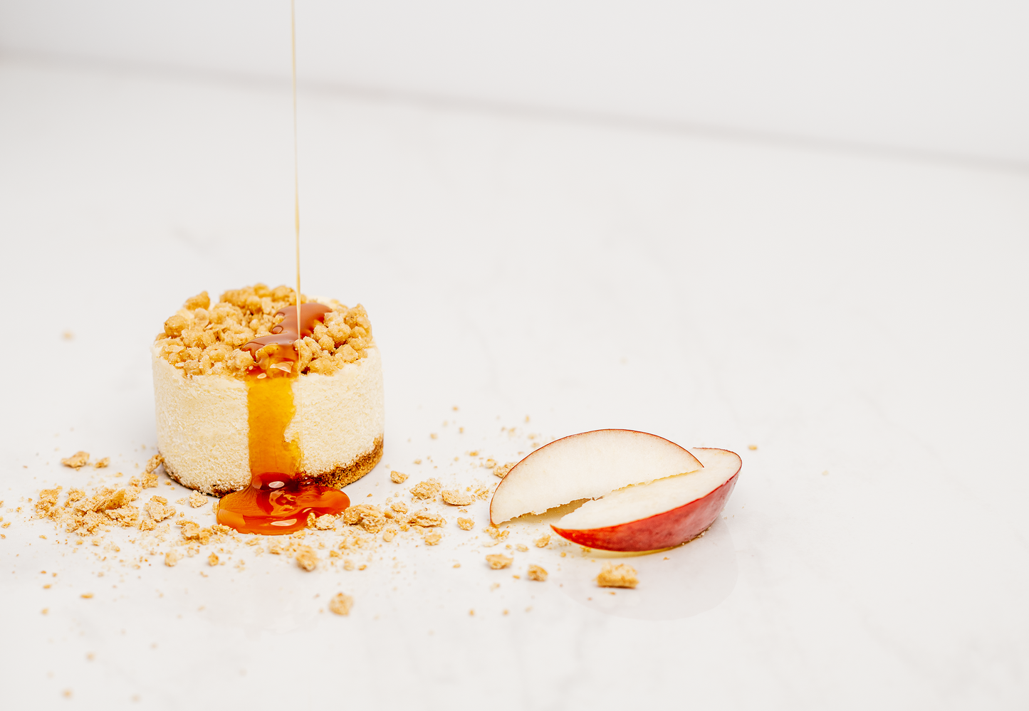 Mignon au fromage pommes-caramel